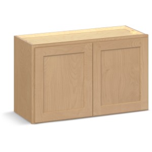 RELIABILT Parkstone II Wall Cabinet, Wheat Stained, 30" W, 2 Doors, Fully Assembled - 641536 | Lowe's Pro Supply